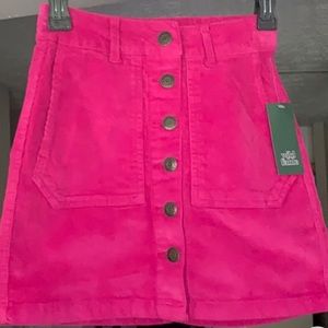 Corduroy skirt wild fable pink target
